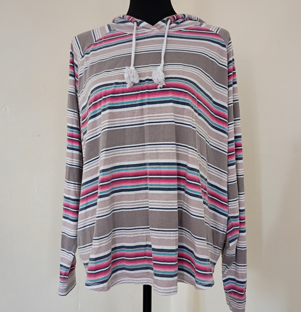 Ariat Striped Hooded Pullover